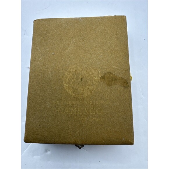 Art Deco Antique Cameo  Earrings Necklace Set 800 Silver Original Box Italy - Picture 8 of 9